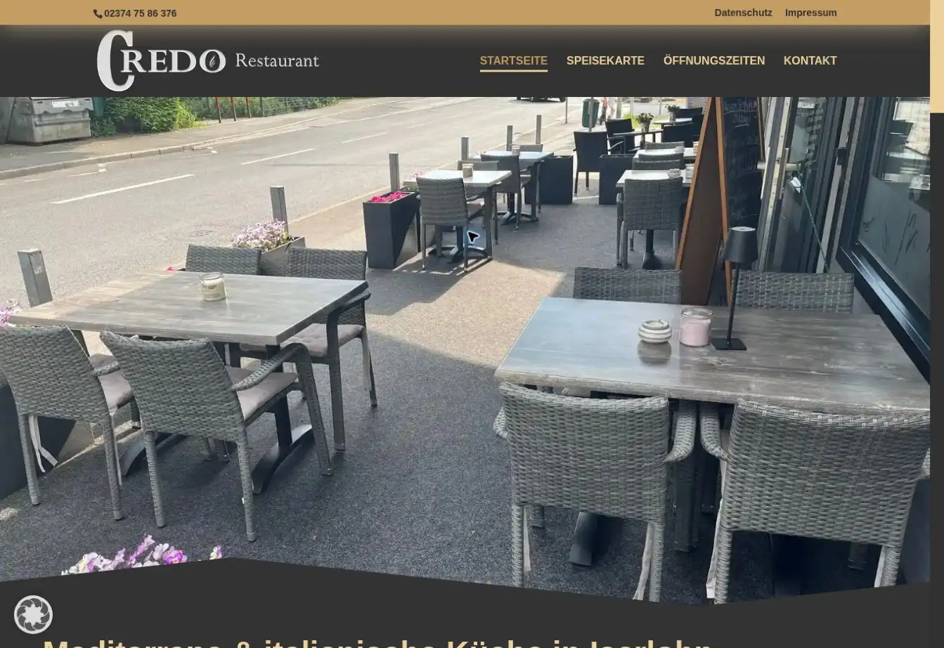 Startseite von Credo Restaurant